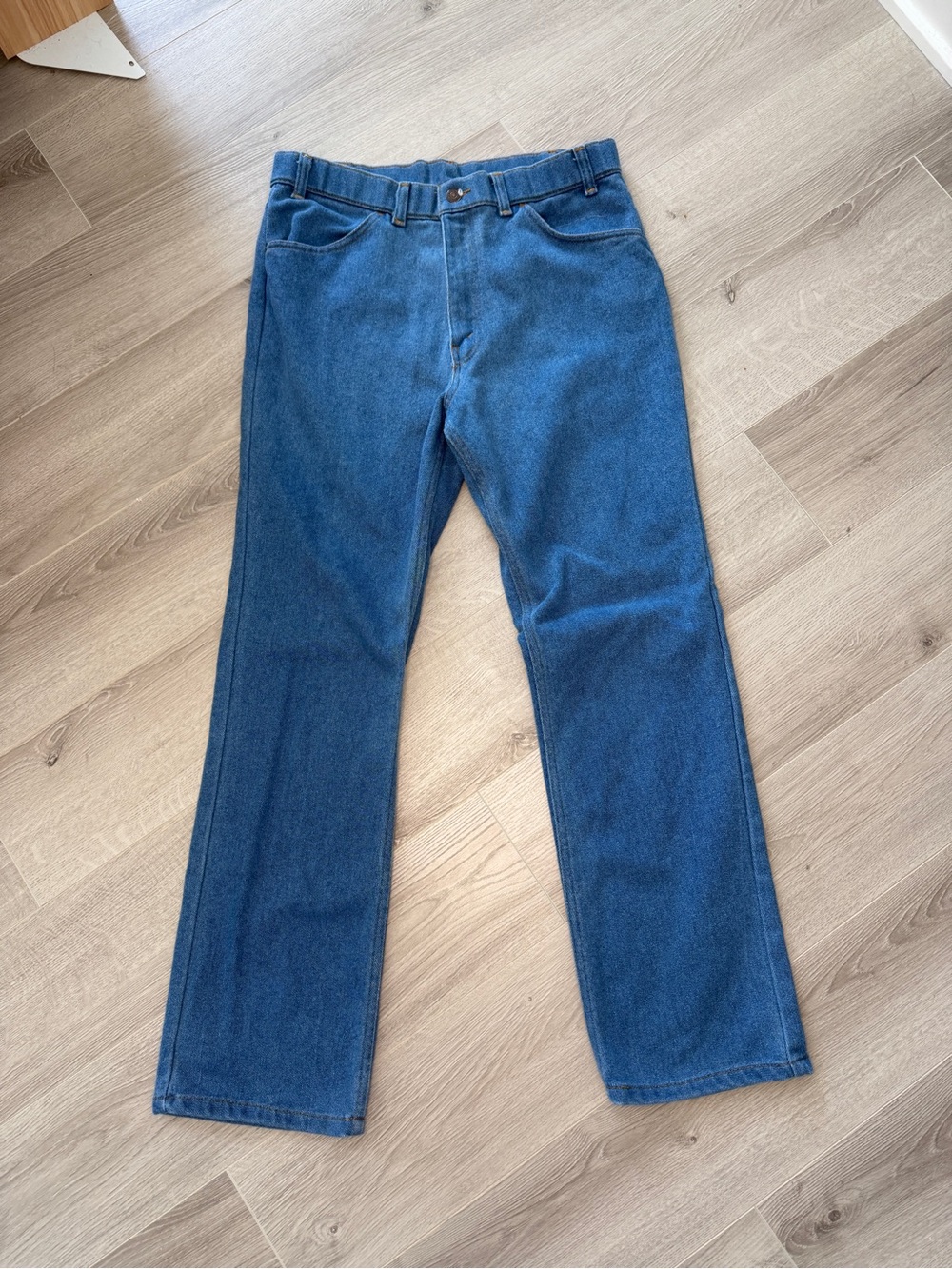 Levis ESP Stretch Jeans Medium Wash Mens W36 L32 Black Tab 90s